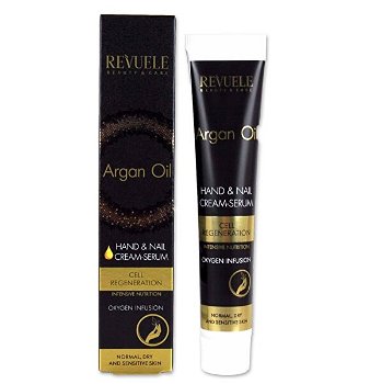 Revuele Regeneračný krém na ruky a nechty s arganovým olejom Argan Oil (Hand & Nail Cream-Serum) 50 ml