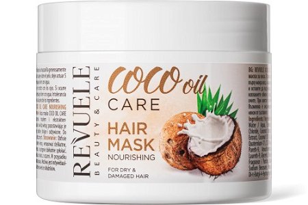 Revuele Vyživujúci maska pre suché a poškodené vlasy Coco Oil Care ( Hair Mask) 300 ml