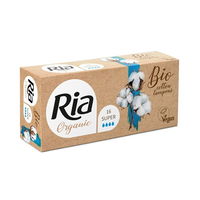 Ria Dámske BIO / vegan tampóny Organic Super 16 ks