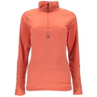 Rolák Spyder Women's Shimmer Bug Velour Fleece T-Neck 868087-635