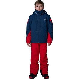 Rossignol BOY SKI JKT Juniorská lyžiarska bunda, čierna, veľkosť