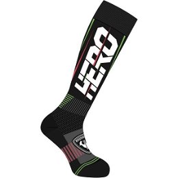 Rossignol HERO SOCKS X3 Lyžiarske ponožky, čierna, veľkosť