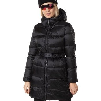 Rossignol LIGHT HOODIE COAT W Voľnočasový dámsky kabát, čierna, veľkosť