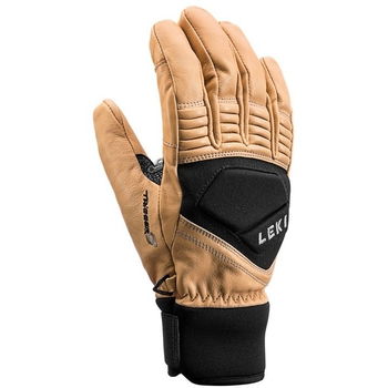 Rukavice Leki Progressive Copper S tan-black 640872302