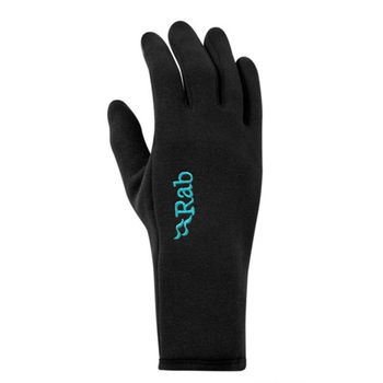 Rukavice Rab Power Stretch Contact Glove Women's black / bl