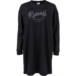 Russell Athletic PRINTED DRESS SMU Dámske šaty, čierna, veľkosť