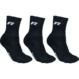 Russell Athletic SOCKS 3PPK Športové ponožky, čierna, veľkosť