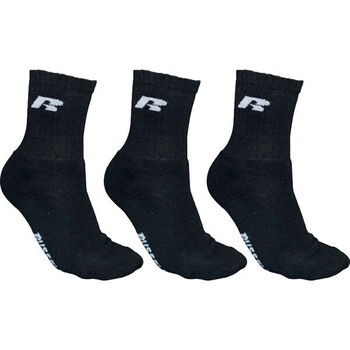 Russell Athletic SOCKS 3PPK Športové ponožky, čierna, veľkosť