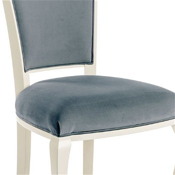 Rustikálna jedálenská stolička Krzeslo LA-17 - modrá / kašmír Lagos