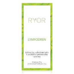 RYOR Bylinný čaj Lymfodren 20 x 1,5 g