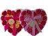 Salsa Mydlové kvety ruže v krabičke v tvare srdca 24 x 4 g
