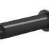 Sanela - Automatická nerezová nástenná batéria na jednu vodu s elektronikou ALS, čierna, 24 V DC