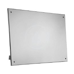 SANELA - Nerezová zrcadla Zrkadlo z nehrdzavejúcej ocele sklopné, ovládanie na stene (400 mmx600 mm) SLZN 52
