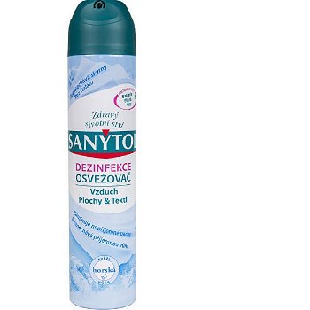 Sanytol Dezinfekčné osviežovač vzduchu, povrchov a textílií Horská vôňa 300 ml