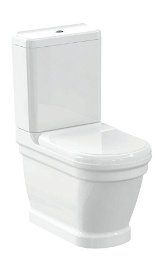 SAPHO - ANTIK WC kombi, spodný/zadný odpad, biela WCSET08-ANTIK