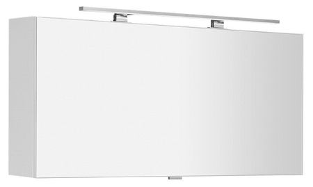 SAPHO - CLOE galérka s LED osvetlením, 120x50x18cm, biela CE120-0030