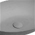 SAPHO - FORMIGO betónové umývadlo na dosku, 60x40cm, šedá FG217