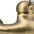 SAPHO - KIRKÉ CRYSTAL nástenná sprchová batéria, krištáľová páčka, bronz KI11KB