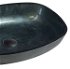 SAPHO - KVAORE sklenené umývadlo na dosku 54x39,5 cm, čierna TY220