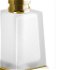 SAPHO - SOUL závesný dávkovač mydla 350 ml, mliečne sklo, zlato 164929