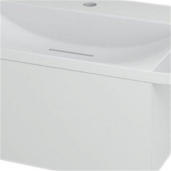 SAPHO - ZEUS umývadlová skrinka so sifónom 60x26x45 cm, biela ZE070-3030