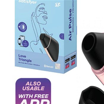 Satisfyer Love Triangle tlakový stimulátor na klitoris