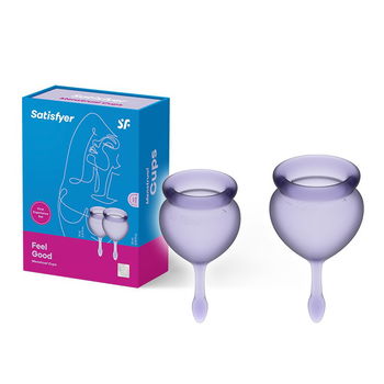 Satisfyer menštruačný kalíšok Feel Good set 2ks lilac