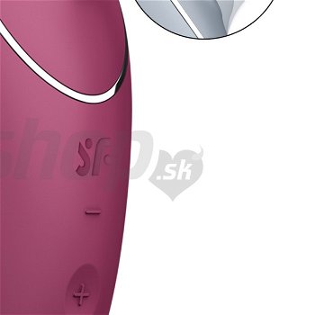 Satisfyer Tap and Climax 1 red