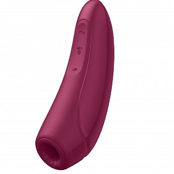Satisfyer Vibrátor na stimuláciu klitorisu Curvy 1+ červený