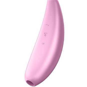 Satisfyer Vibrátor na stimuláciu klitorisu Curvy 3+ Pink