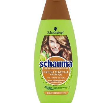 Schauma Šampón pre mastné korienky a suché končeky Fresh Matcha (Shampoo) 400 ml