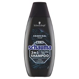 Schauma Šampón pre mužov 3v1 Charocal + Clay ( Hair Body Face Shampoo) 400 ml
