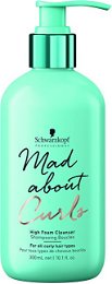 Schwarzkopf Professional Jemný šampón pre kučeravé vlasy Mad About Curl s (High Foam Cleanser) 300 ml
