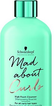 Schwarzkopf Professional Jemný šampón pre kučeravé vlasy Mad About Curl s (High Foam Cleanser) 300 ml
