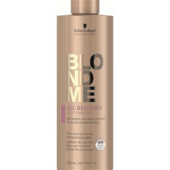 Schwarzkopf Professional Vyživujúci šampón pre jemné a normálne blond vlasy blond All Blonde s ( Light Shampoo) 300 ml