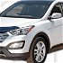 Scoutt  Plastový kryt kapoty -  Hyundai SANTA FE 2012-2018
