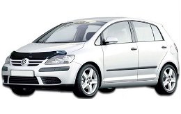Scoutt  Plastový kryt kapoty - Volkswagen GOLF PLUS  2005-2009