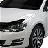 Scoutt  Plastový kryt kapoty - Volkswagen Golf VII 2012-2019