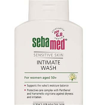 Sebamed Intímna umývacia emulzia s pH 6,8 Classic(Feminine Intimate Wash Menopause) 200 ml