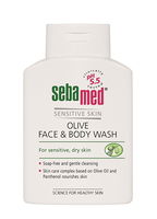 Sebamed Umývacia emulzia s olivovým olejom na tvár a telo Classic(Olive Face & Body Wash) 200 ml