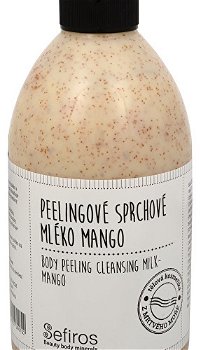 Sefiros Peelingové sprchové mlieko Mango (Body Peeling Cleansing Milk) 500 ml