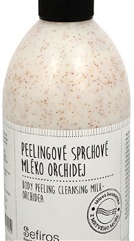 Sefiros Peelingové sprchové mlieko Orchidea (Body Peeling Cleansing Milk) 500 ml