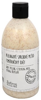 Sefiros Peelingové sprchové mlieko Pomarančový kvet (Body Peeling Cleansing Milk) 500 ml