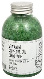 Sefiros Relaxačné kúpeľová soľ Eukalyptus (Original Dead Sea Bath Salt) 500 g