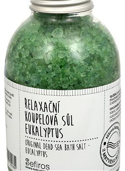 Sefiros Relaxačné kúpeľová soľ Eukalyptus (Original Dead Sea Bath Salt) 500 g