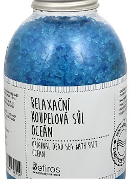 Sefiros Relaxačné kúpeľová soľ Oceán (Original Dead Sea Bath Salt) 500 g