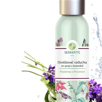 Semante by Naturalis Osviežovač vzduchu v spreji s levanduľou "Prázdniny v Provence" 100 ml