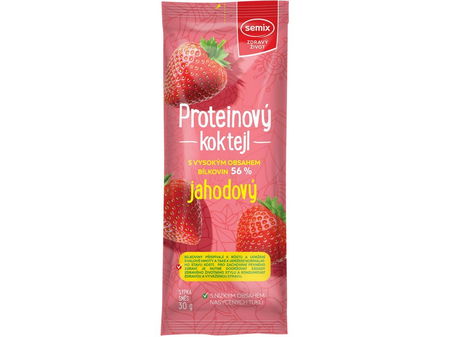 Semix Proteínový koktail jahodový 30 g