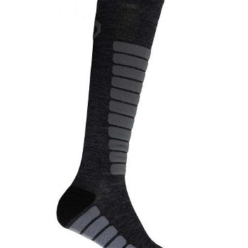 Sensor ZERO Zimné ponožky, čierna, veľkosť