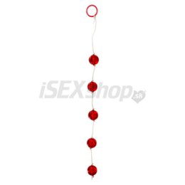 Seven Creations Anal Beads Large červené